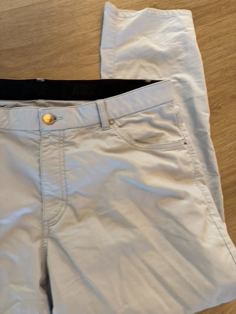 Nike Gray Golf Pants Standard Fit Dry Fit 36x30